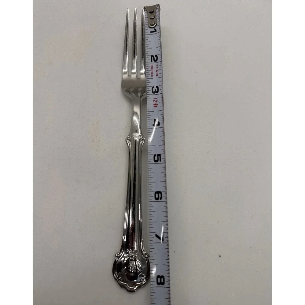 Wallace Napoleon Bee 18/10 Stainless 2 Salad Forks 7 1/2